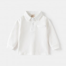 White Basic LS Shirt