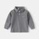 Grey Basic LS Shirt