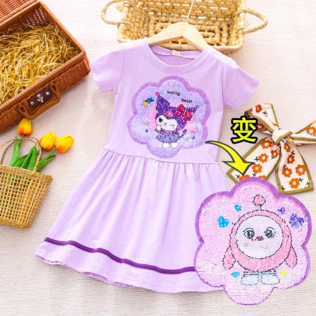 Kur0mi Flip Sequins Dress
