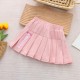 Pink Mel0dy Pleated Skort