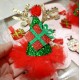 3D Xmas Sparkle Hat Present Tutu Hair Clips