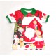 Red Santa Present Christmas Polo Shirt