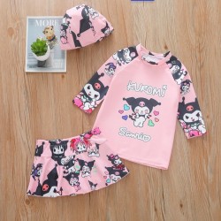 3in1 Pink Kur0mi Swimwear