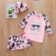 3in1 Pink Kur0mi Swimwear