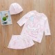 3in1 Soft Pink C1namorrol Balloon Swimwear