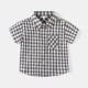 Grey Plaid Shirt