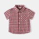 Maroon Plaid Shirt