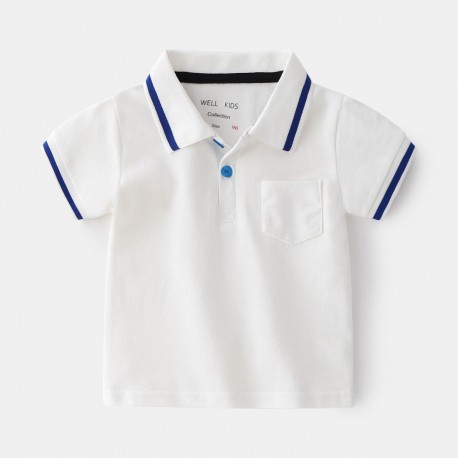 White Pocket Polo Shirt