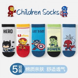 5pcs Super Heroes Socks
