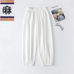 White Jogger Pants