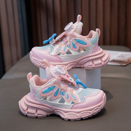 Pink Kur0mi Butterfly Shoes