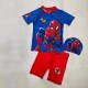 3in1 Blue Red Spiderman Team Up Swimsuits