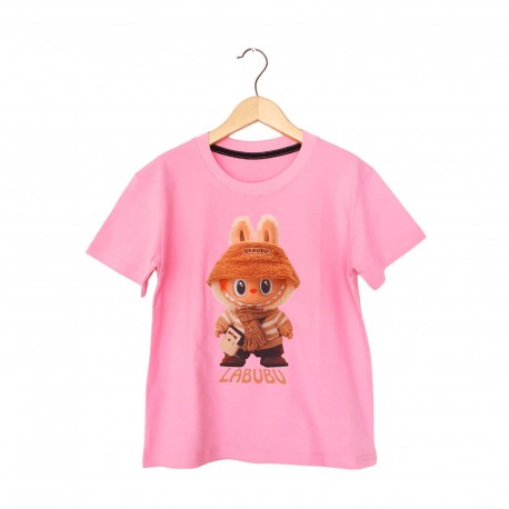 Pink L@bubu Tee