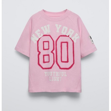 Zarra Pink New York T-shirt