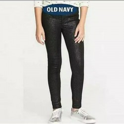 Oldn@vy Black Sparkles Leggings