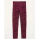 OldN@vy Maroon  Space Dye Leggings