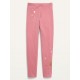 OldN@vy Pink Gold Stars Leggings