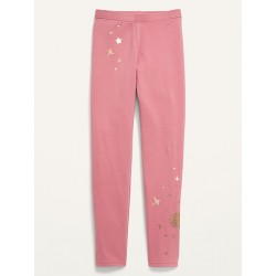 OldN@vy Pink Gold Stars Leggings