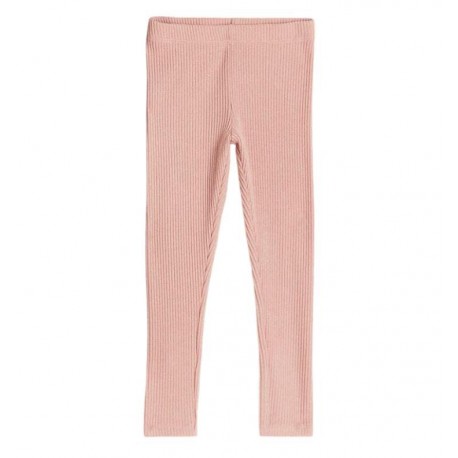 Topten Peach Rib Thick Leggings