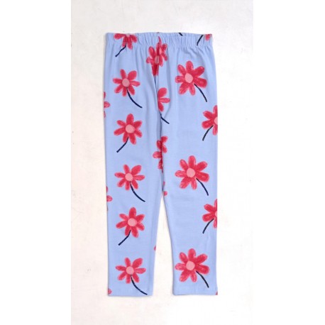 TU Blue Flowers Leggings