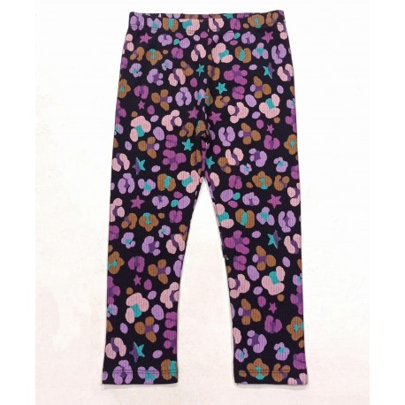 TU Purple Printed Leggings