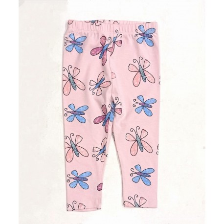TU Pink Butterfly Leggings