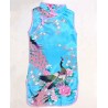 Blue Sateen Cheongsam