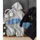 Black Blue Jacket Set Pants