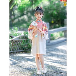 Pink Cream Qibao Premium Dress