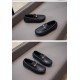 Black Gold Pantofel Shoes