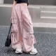 Pink Two Ribbons Cargo Pants