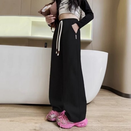 Black Wide Korean Pants