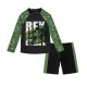 Green T-Rex LS Swimsuit