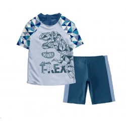 Grey T-Rex Swimsuit