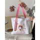 White Hell0 K1tty Tote Bag