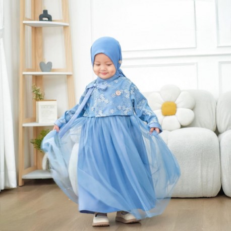 Denim Korean Hanbok Gamis