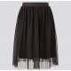 UNQ Black Tutu Midi Skirt