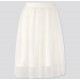 UNQ White Tutu Midi Skirt
