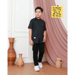 Black Kemeja Koko
