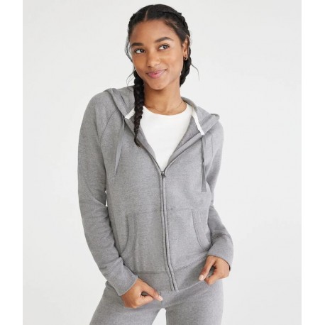 Aer0postale Grey Hoodie Jacket