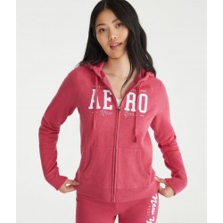 Aer0postale Pink Hoodie Jacket