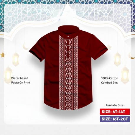 Maroon Cozy Koko T-shirt