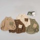 Light Brown One Pocket Long Sleeve Shirt