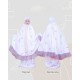 Pretty Embroidery Tutu Mukena Set