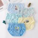 Blue Bus Cotton Underwear(5pcs+box)