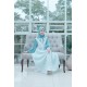 Tosca V Ruffle Button Gamis