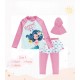 3in1 Pink Mermaid Vibes Swimsuit Set + Hijab