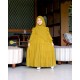 Mustard Puffy Sleeves Gamis