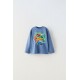 Blue H0twheels LS T-Shirt