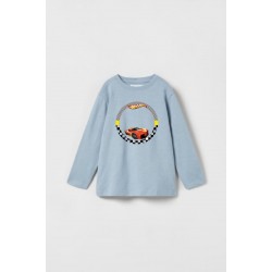 Light Blue H0twheels LS T-Shirt